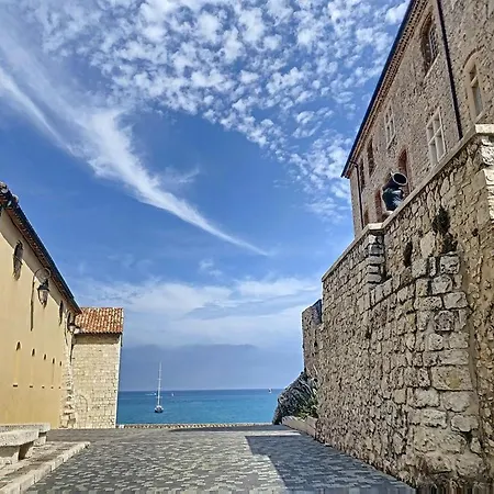 Charming Flat In Old - 50m From The Sea Антиб